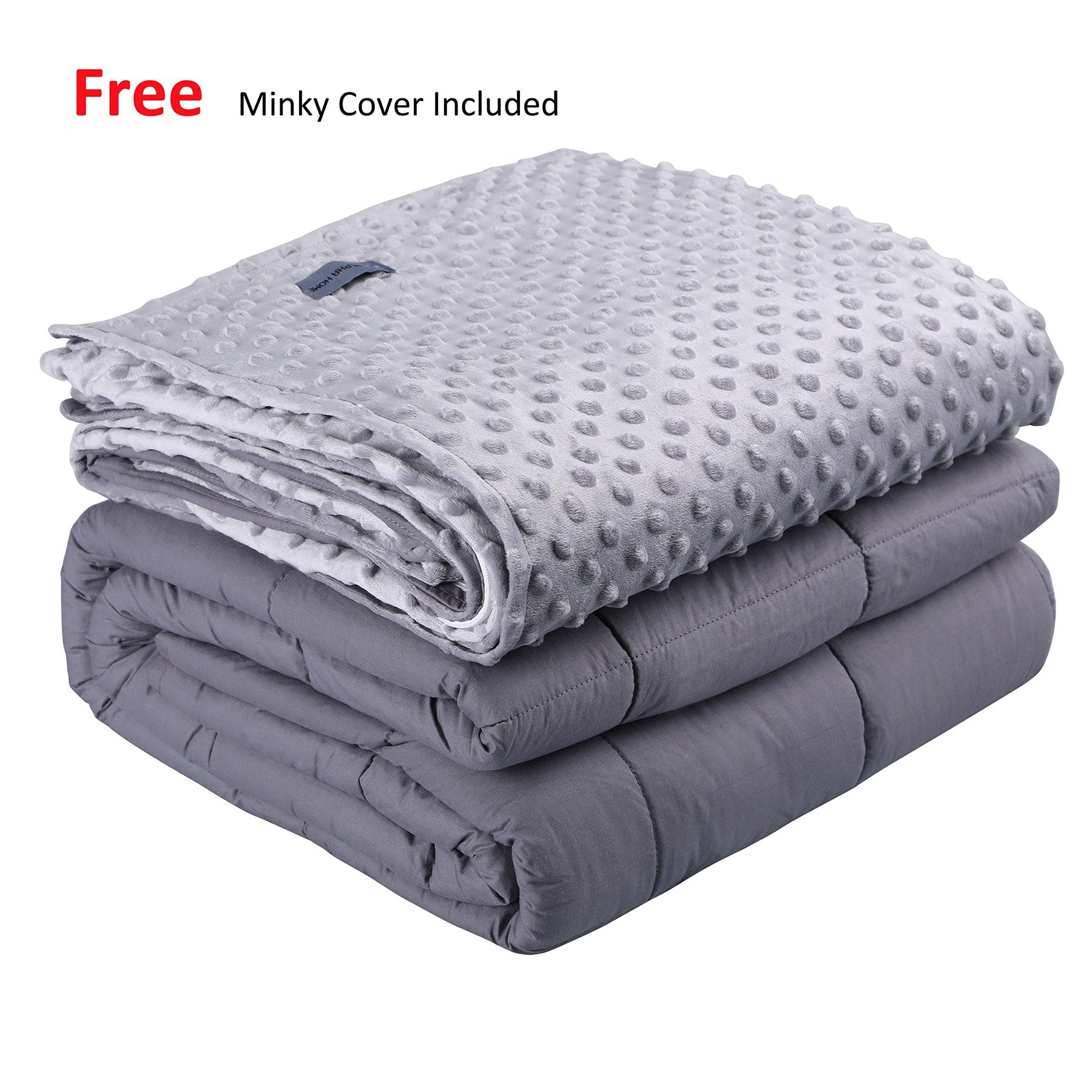 ALPHA HOME Weighted Blanket Heavy Blanket for Insomnia, Stress and Anx