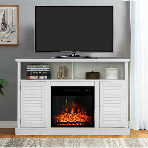 Fireplace TV Stand Cabinet for TVs up to 55"-MFSTUDIO