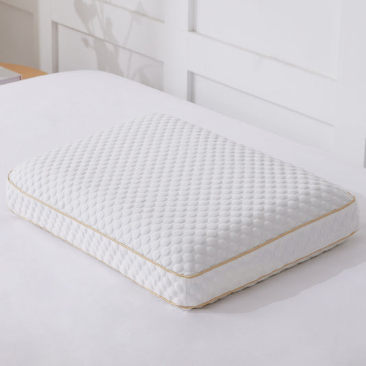 Ergonomic Dual-Firmness Memory Foam Pillow with Better Support - Sophia & William