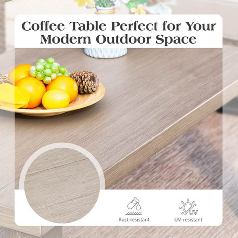 Phi Villa Luxury 5 Seats Wicker Patio Conversation Sofa Set with Swivel Chairs