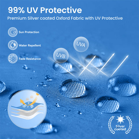 PHI VILLA Slant Leg Pop-up Instant Lightweight Canopy Gazebo