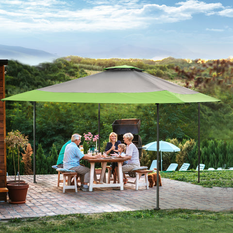 PHI VILLA 13' x 13' Pop-up Instant Shelter Outdoor Canopy with