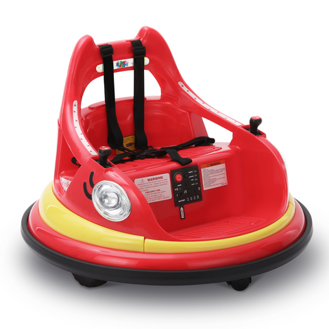 12V Kids Electric Bumper Car for Toddlers Red