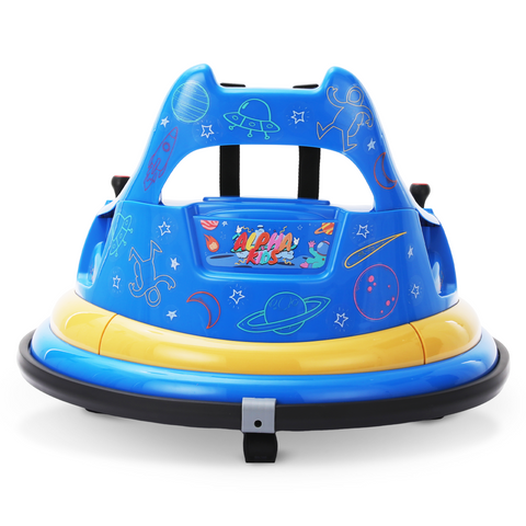 12V Kids Electric Bumper Car for Toddlers with 360° Spin and Remote