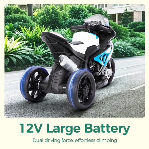 BMW Licensed Kids Electric Motorcycle – 12V Ride-On Toy for Toddlers