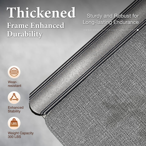 PHIVILLA 7-Piece Patio Dining Set with Swivel & Fixed Cushioned Chairs