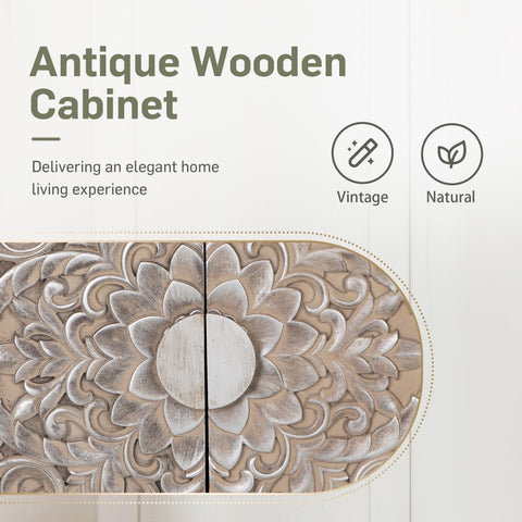 Vintage & Luxury Accent Storage Cabinet-MFSTUDIO