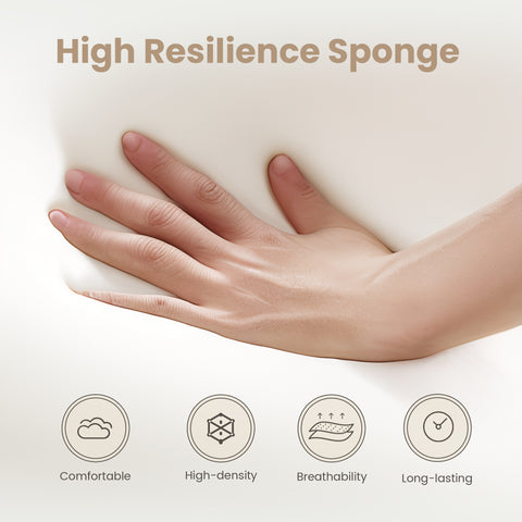 PHI VILLA 24" Modern Square PU Leather Bar Stool with Metal Frame, Set of 4