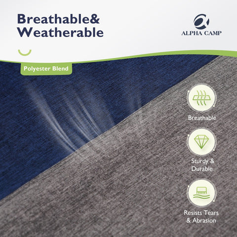 Portable Hammock Bed with Stand for Patio, Backyard, Garden and Beach - Alpha Camp