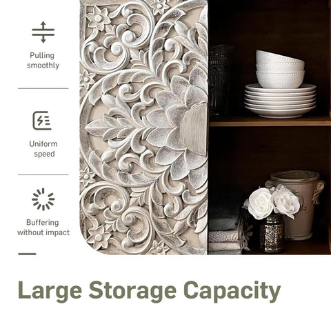 Vintage & Luxury Accent Storage Cabinet-MFSTUDIO