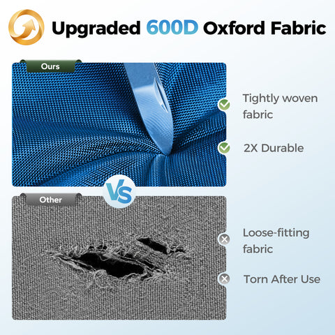 Alpha Camp Folding Stadium Seat Chair for Bleachers with Back & Arm Rest, 2 Pieces