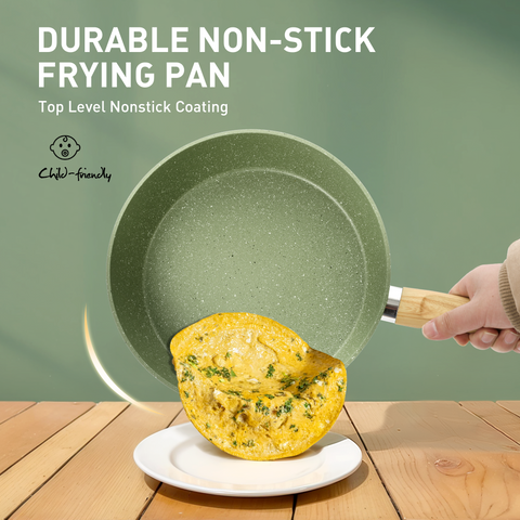 Kitchen Academy Ultimate 30 Pieces Granite-Coating Nonstick Induction Cookware Set for Easy Dinner Ideas