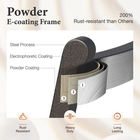 PHIVILLA 7-Piece Patio Dining Set with Swivel & Fixed Cushioned Chairs