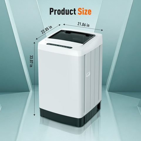 Portable Full-Automatic Washing Machine for Apartments, Dorms and RVs