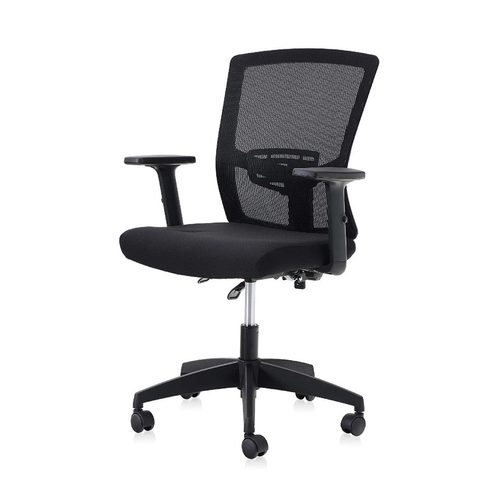 Adjustable Lumbar Support and Dual Adjustment Options in Ergonomic Mesh Office Chair