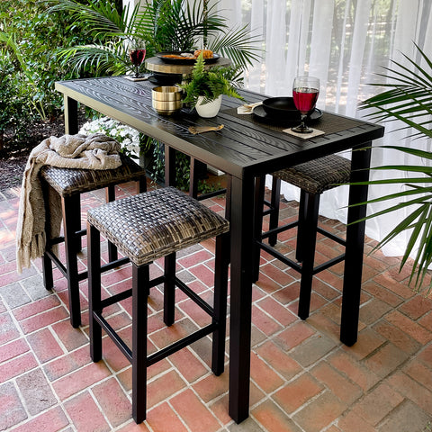 Phi Villa Piece Bar Height Dining Set – AlphaMarts