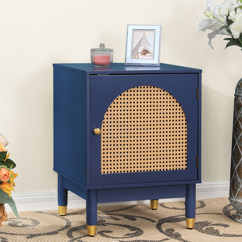 Transform your space with our blue storage cabinet