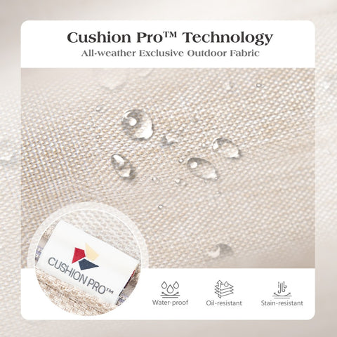 Phi Villa Luxury 5 Seats Wicker Patio Conversation Sofa Set with Wider Armrests