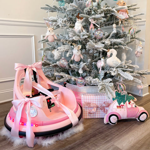 12V Kids Electric Bumper Car for Toddlers with 360° Spin and Remote