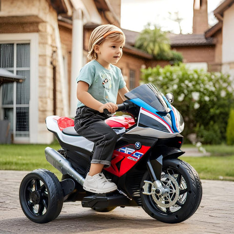 Red BMW Licensed Kids Electric Motorcycle
