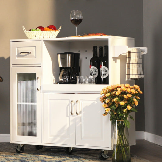 Upgrade your kitchen seamlessly with our kitchen cart, ideal for festive Christmas preparations.