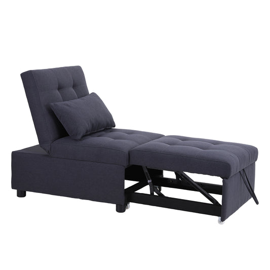 PHI VILLA Convertible Recliner Sofa Bed for Living Room and Bedroom