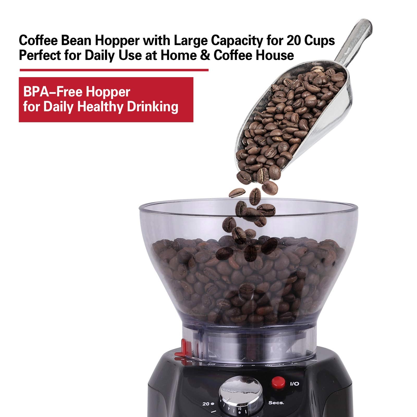 KitchenPROP Manual Coffee Grinder 14Pcs Set – Aspectek