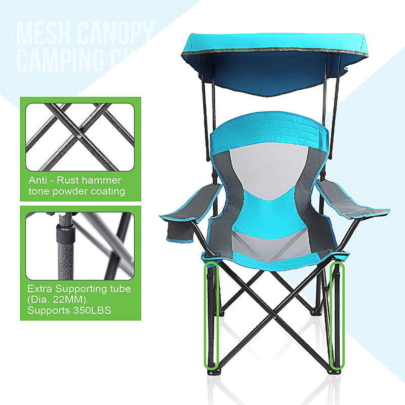 Alpha Camp Folding Mesh Canopy Camping Chair – AlphaMarts
